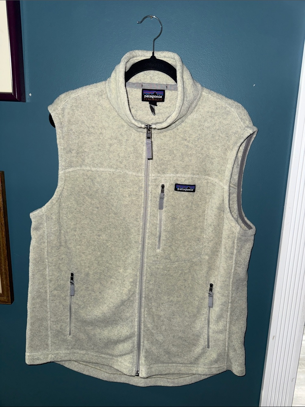 Patagonia Men’s Synchilla Oatmeal Vest